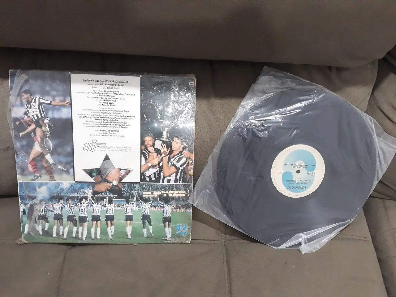 Disco Vinil Botafogo Campeão 1989 - Foto 5