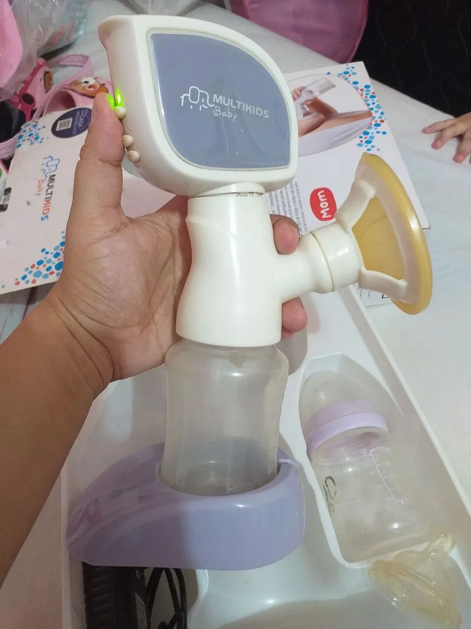 Tira leite elétrica. Funcionando perfeitamente  - Foto 2