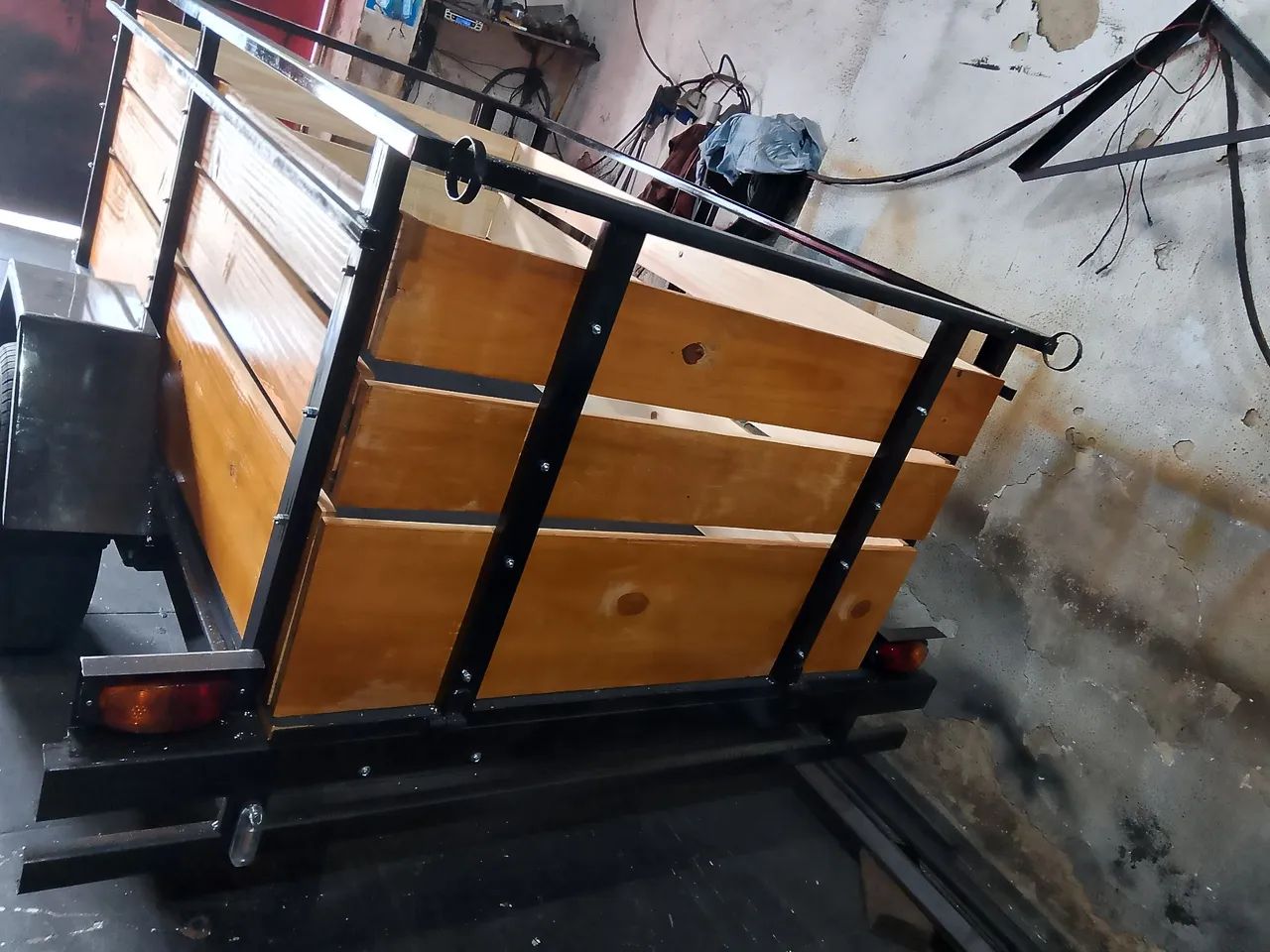 Carrocinha fazendinha de um eixo  - Foto 4
