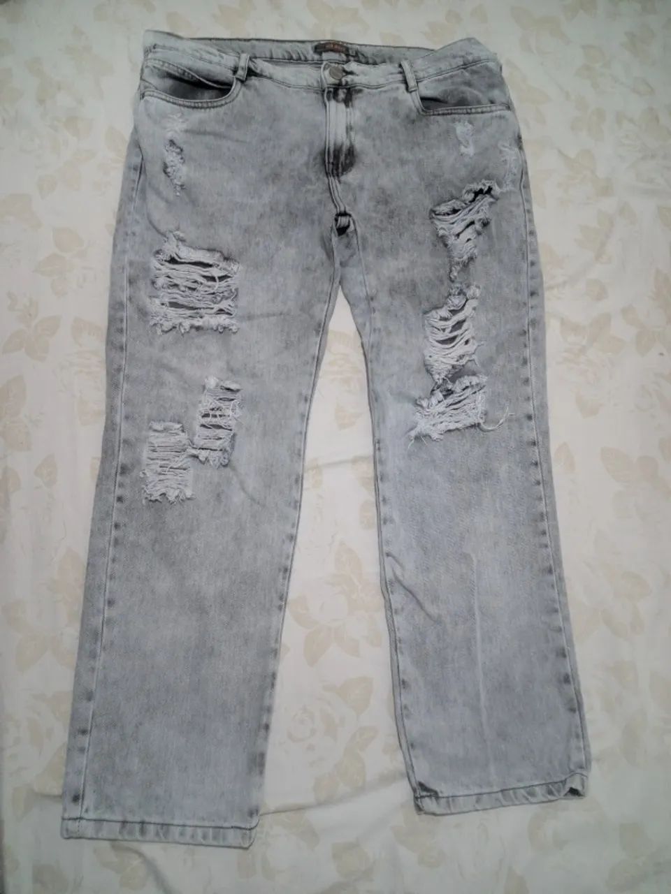 Calça Jeans Jogador Rasgada