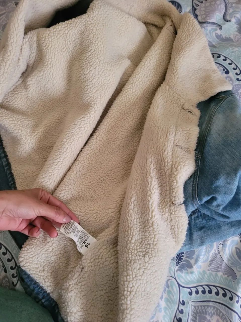 Jaqueta Levis com lã - Foto 3