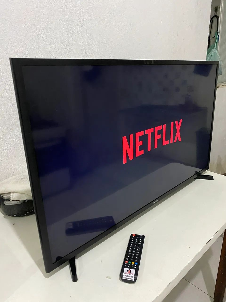 TV smart Samsung 43 polegadas tudo OK