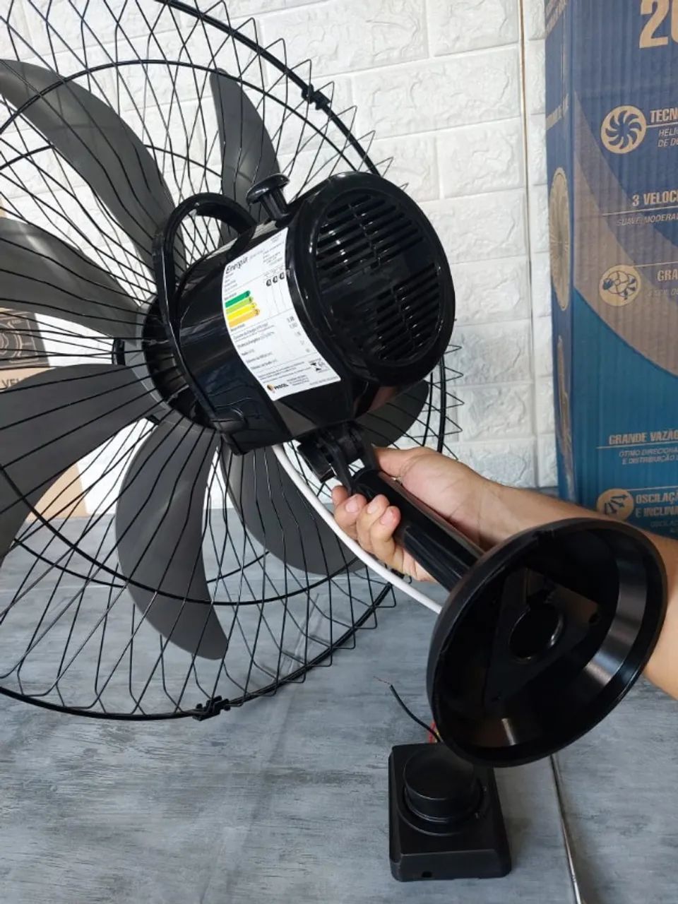 VENTILADOR DE PAREDE - BRITÂNIA  - Foto 3