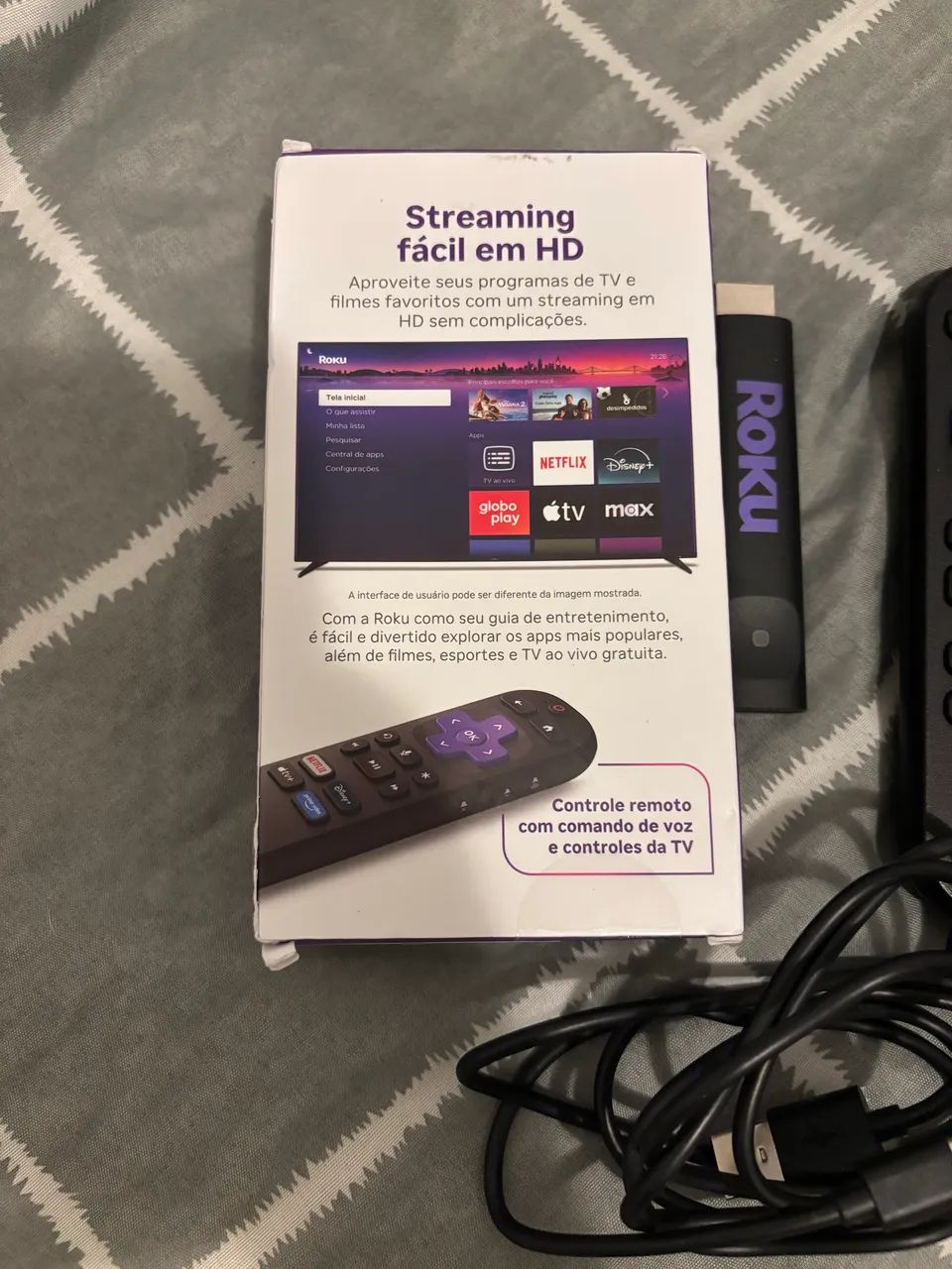 Roku Streaming Stick HD - Transforme sua TV em Smart TV! - Foto 2