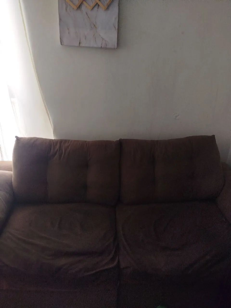 Sofá retrátil, 2 peças - Foto 2