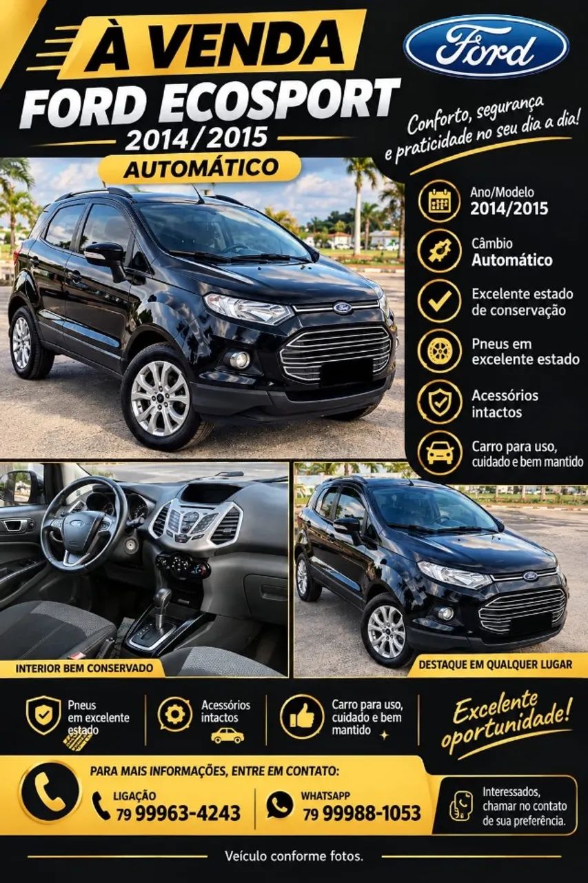 Ford Ecosport SE 2.0 16V FLEX 5P AUT. 2015