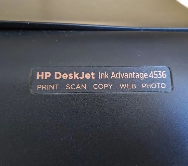Impressora Multifuncional HP DeskJet Ink Advantage 4536 (*com defeito*) - Foto 4