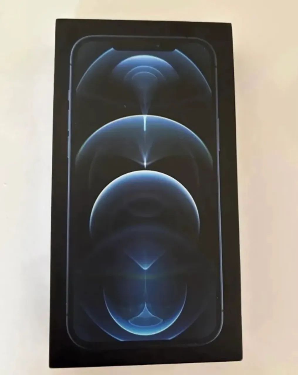  Caixa iPhone 12 Pro Max azul 128gb 