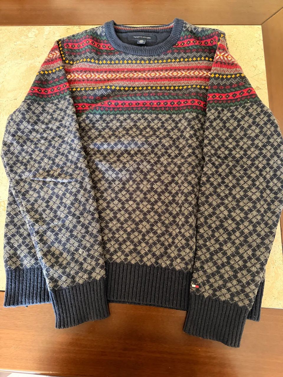 Malha de lã original Tommy Hilfiger  - Foto 3