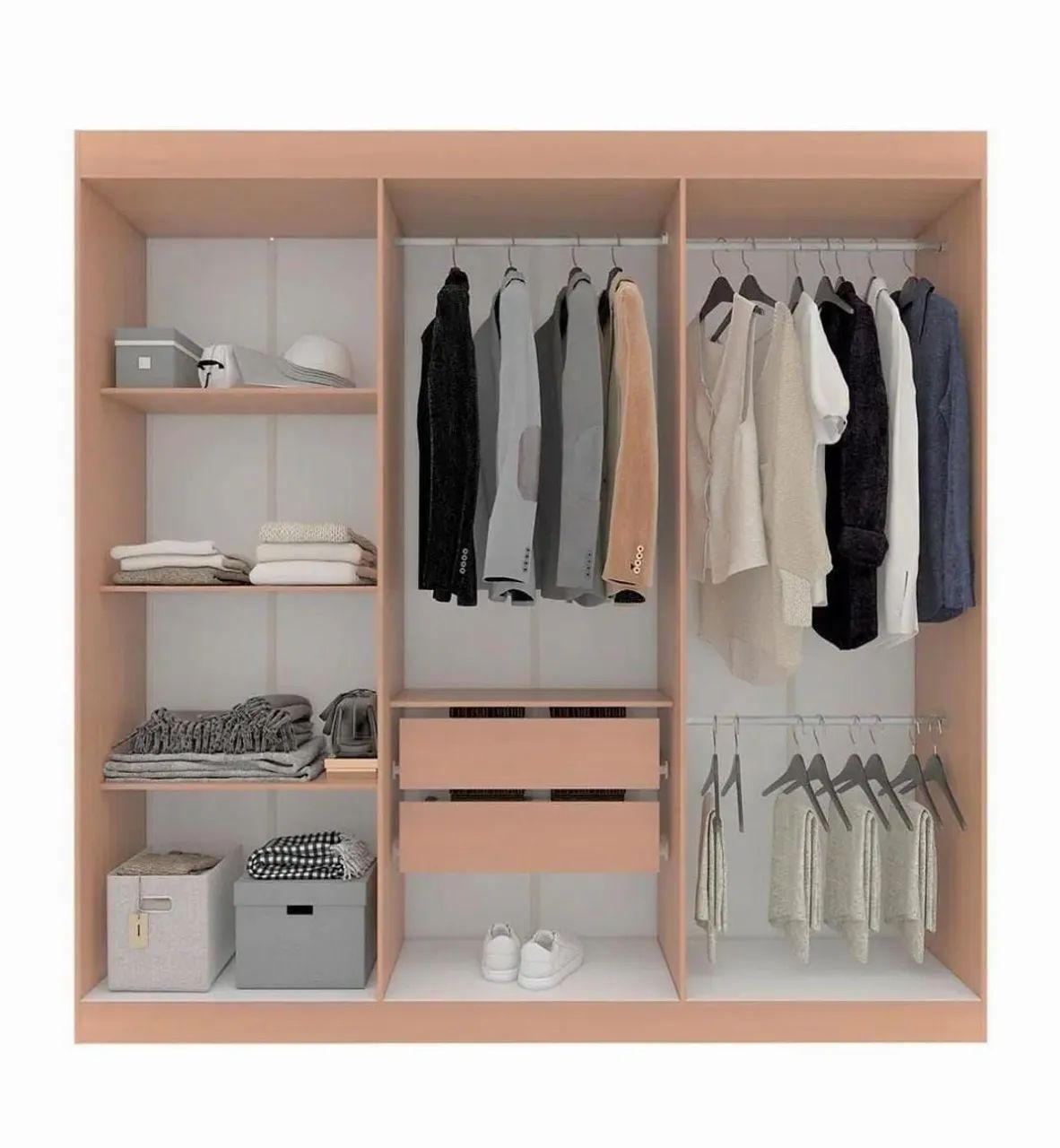 Guarda roupa casal Bartira 6 portas  - Foto 4