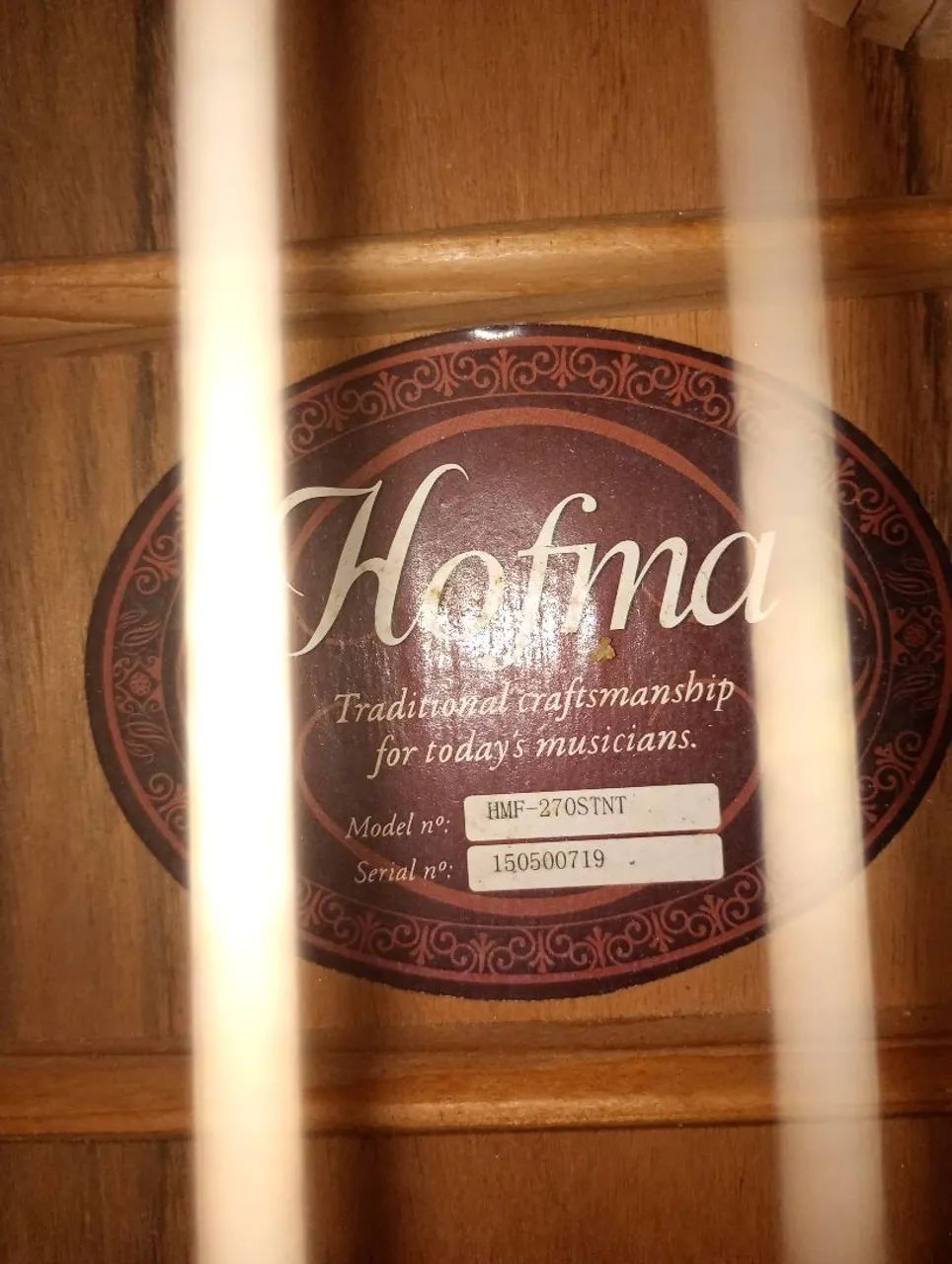 Violão Hofma aço