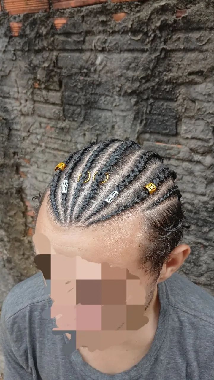 Tranças feminina e masculina  - Foto 2