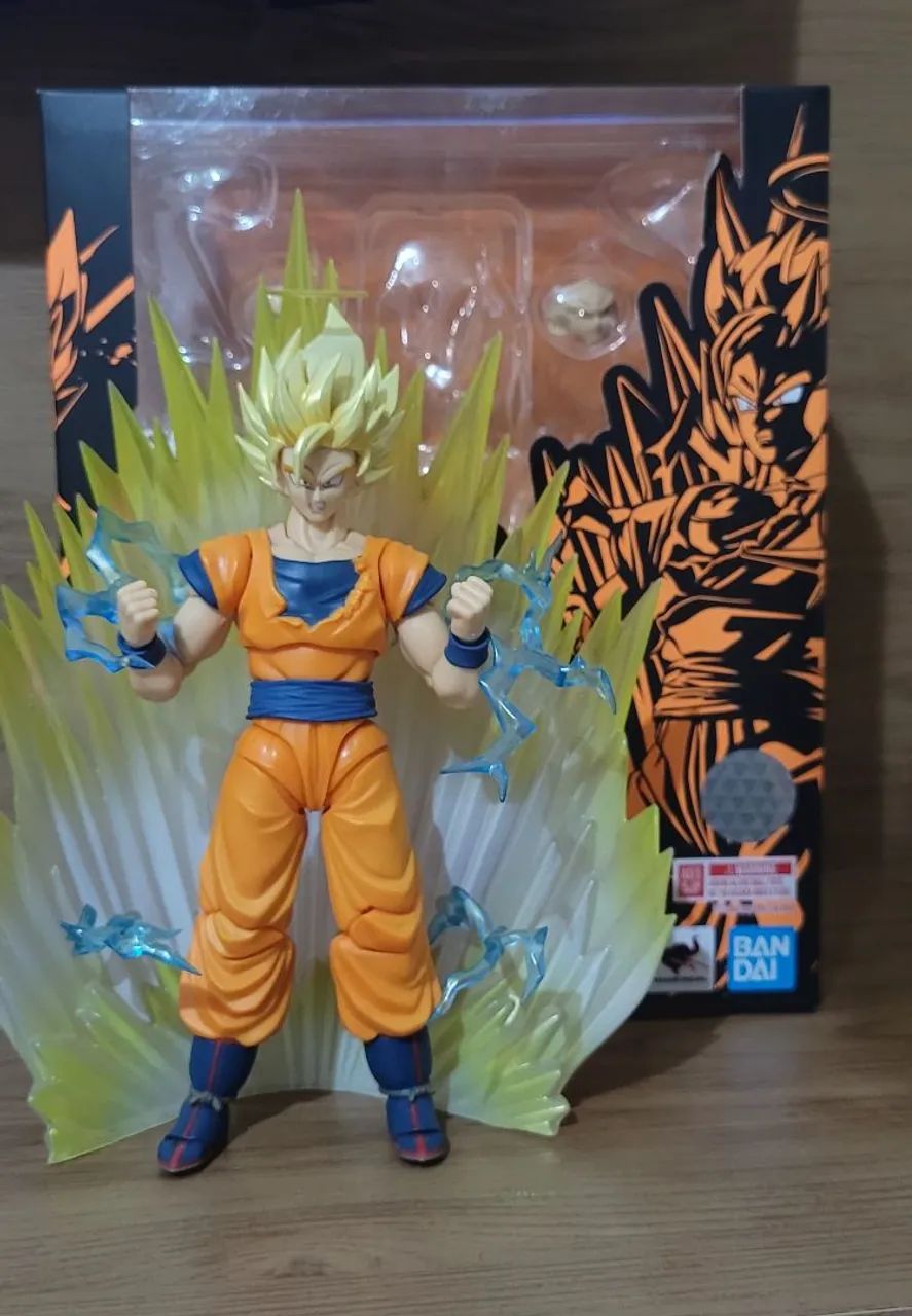 Goku ssj2 sdcc sh figuarts bandai dragon ball 