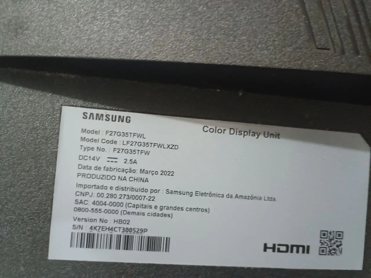 Monitor Samsung retirada de peças  - Foto 5