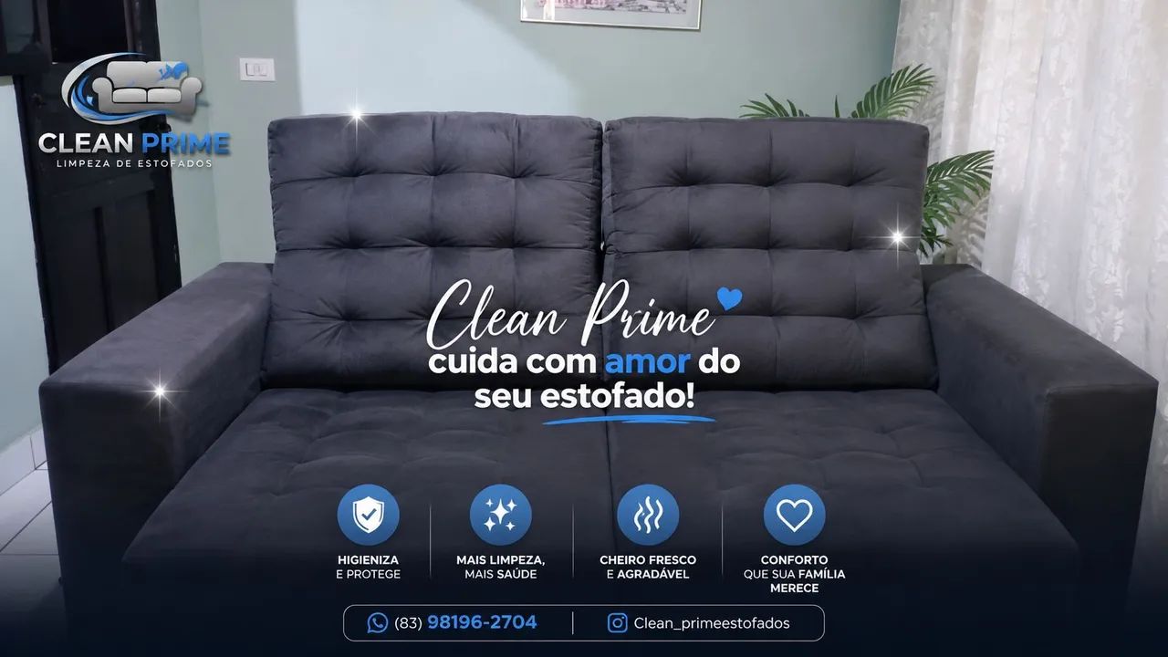 Limpeza e Higienização de Estofados - Foto 3