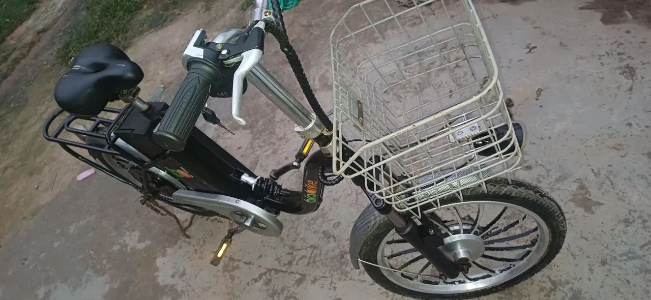 Bicicleta elétrica semi nova  - Foto 3