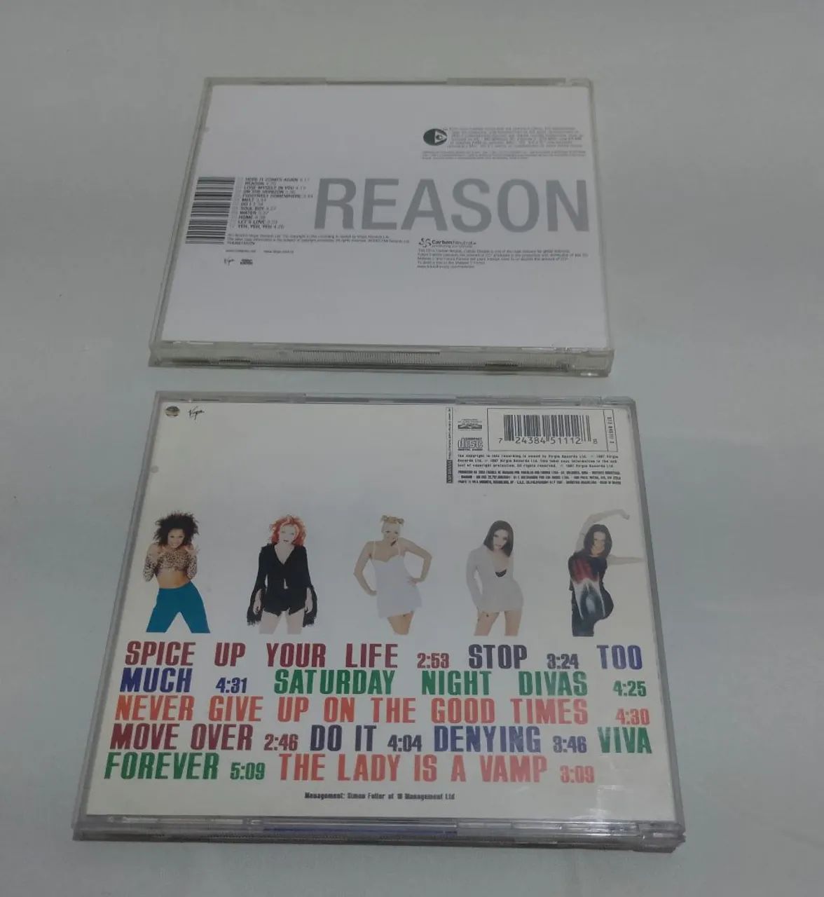 Cd's (2) Spice Girls - "Spice World" e  Melanie C - "Reason"/Com encarte - Foto 4
