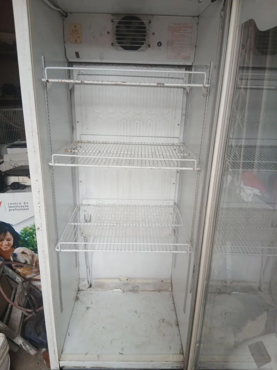 Freezer vertical expositor galopar 