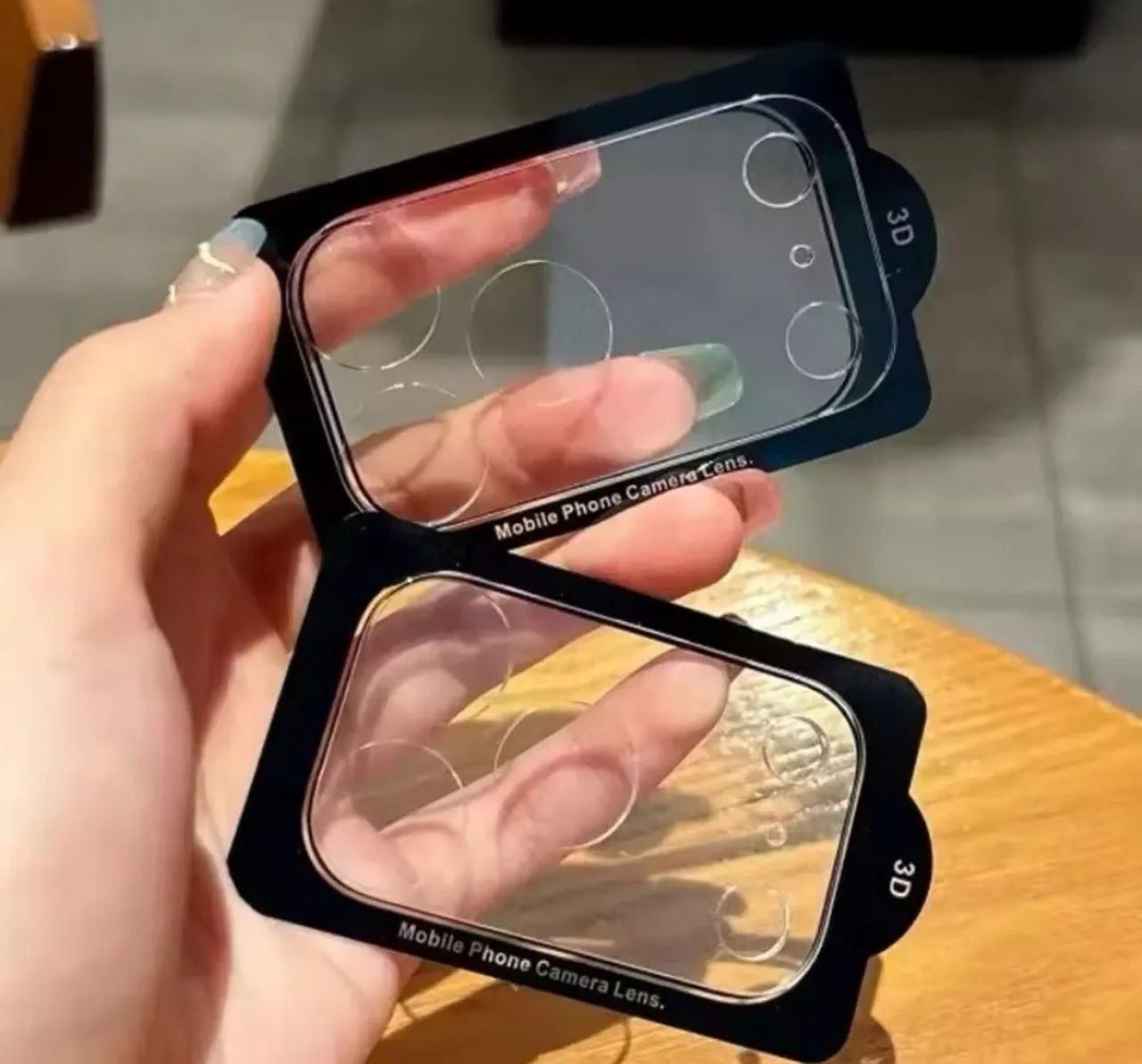 Película de vidro 3d traseira para câmera iphone 17 - Foto 3
