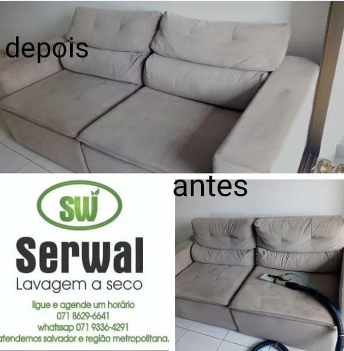 Lavagem a seco de estofados  - Foto 5