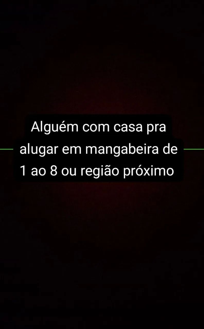 Procura-se casa pra alugar em Mangabeira 