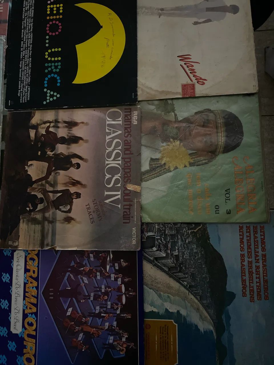 LOTE DE DISCOS VINIL LPs Antigos 