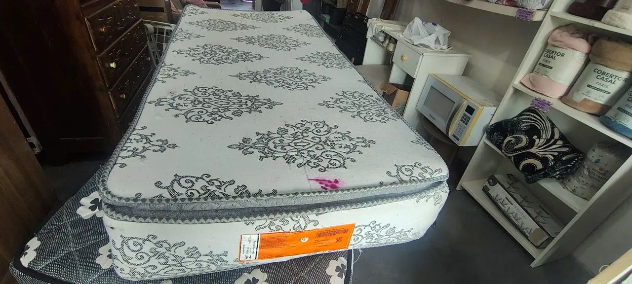 COLCHÃO SOLTEIRO DE MOLAS USADO PELMEX R$290 ENTREGA GRÁTIS 