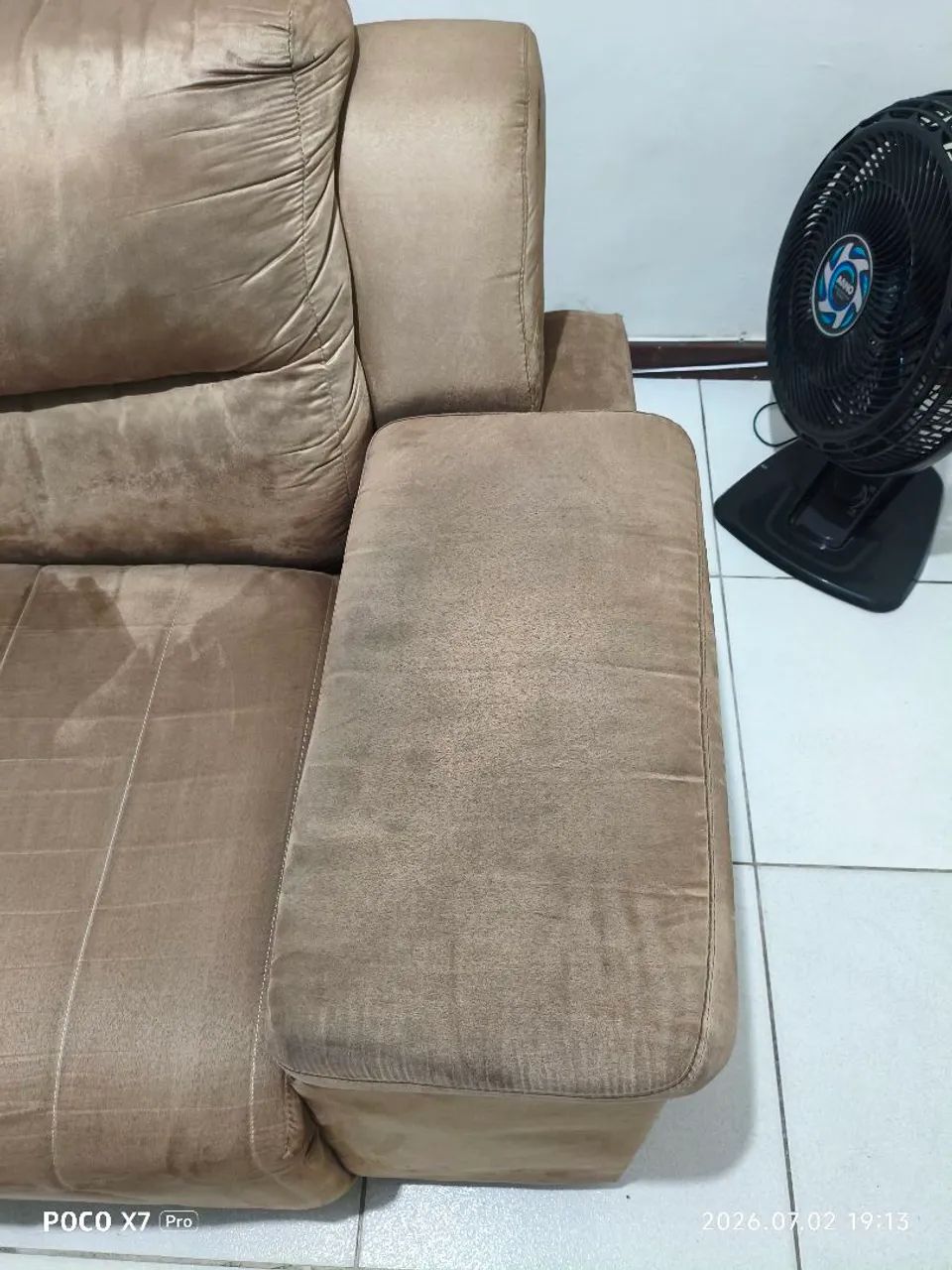 Estofado três lugares 