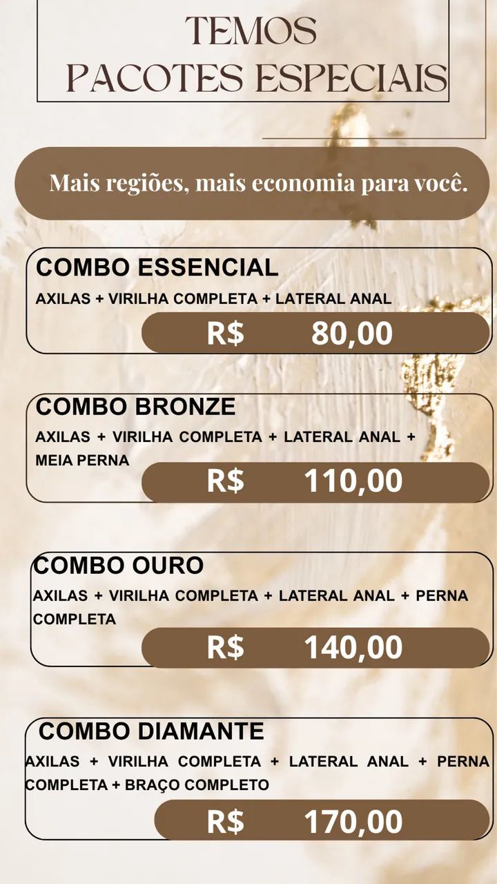 Epilação feminina com cera - Foto 4