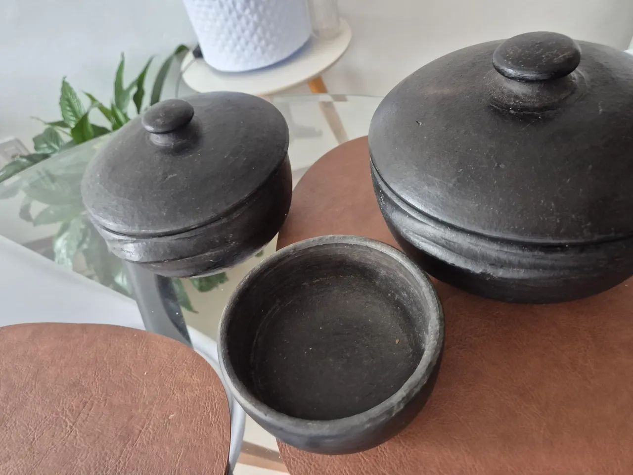 2 Panelas e uma cumbuca de barro - Foto 3