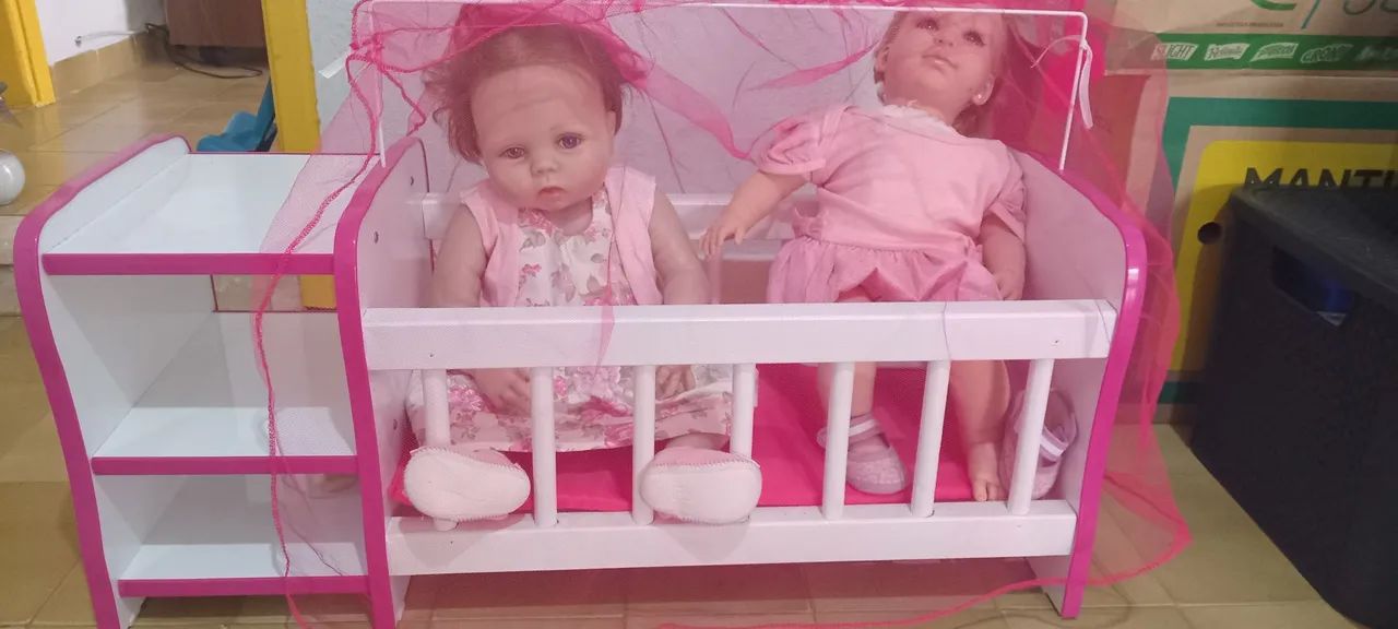 Vendo berço e boneca  - Foto 2