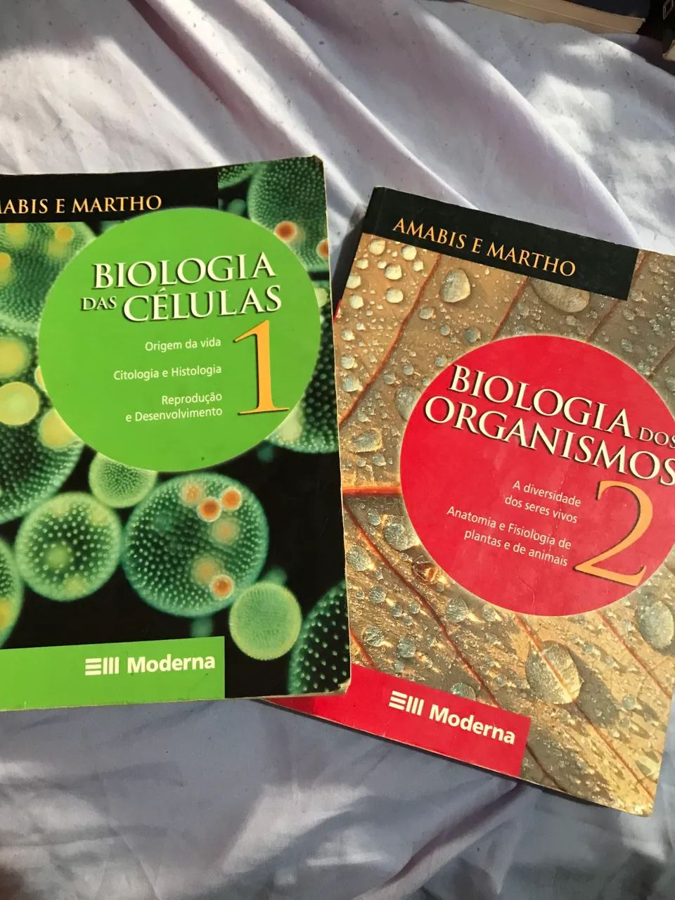 Livros Amabis e Martho - 1 e 2