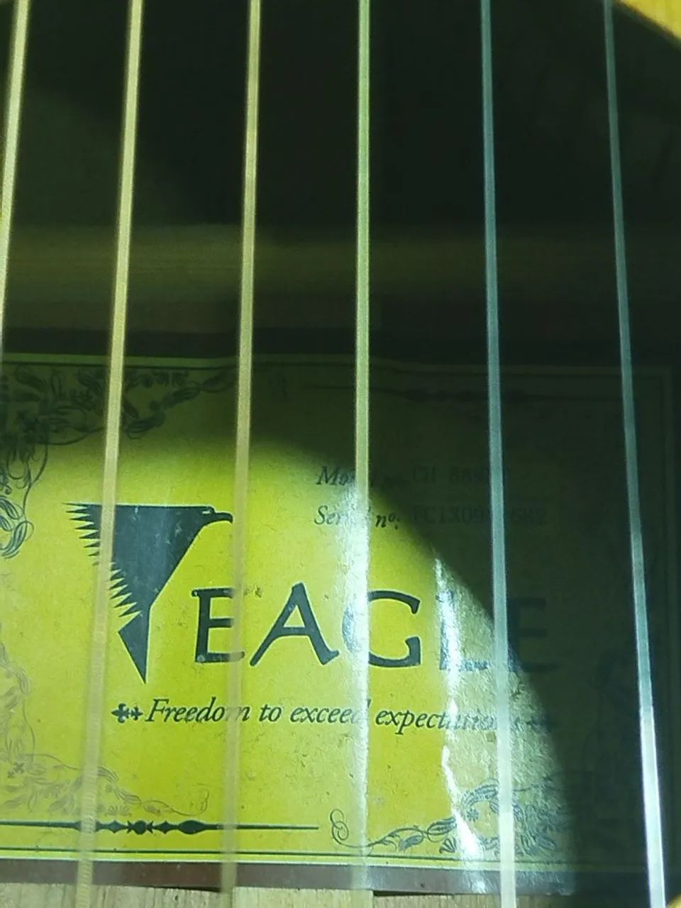 Violão Eagle 889 sólido  - Foto 5