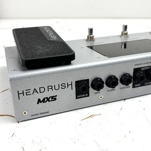 Pedaleira Headrush Mx5 Limited Edition Silver - Foto 5