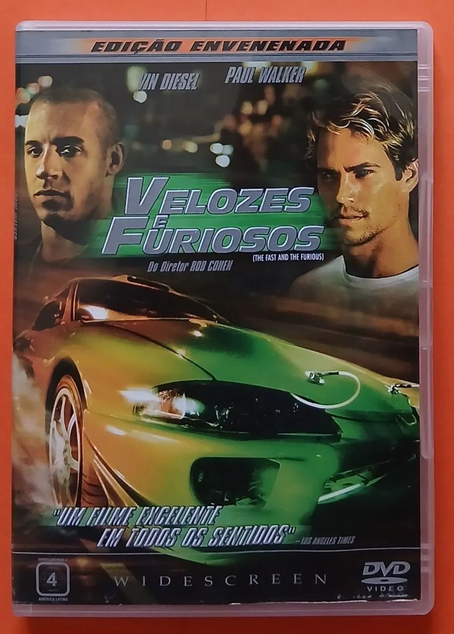 Dvd Velozes e Furiosos - Edição Envenenada 