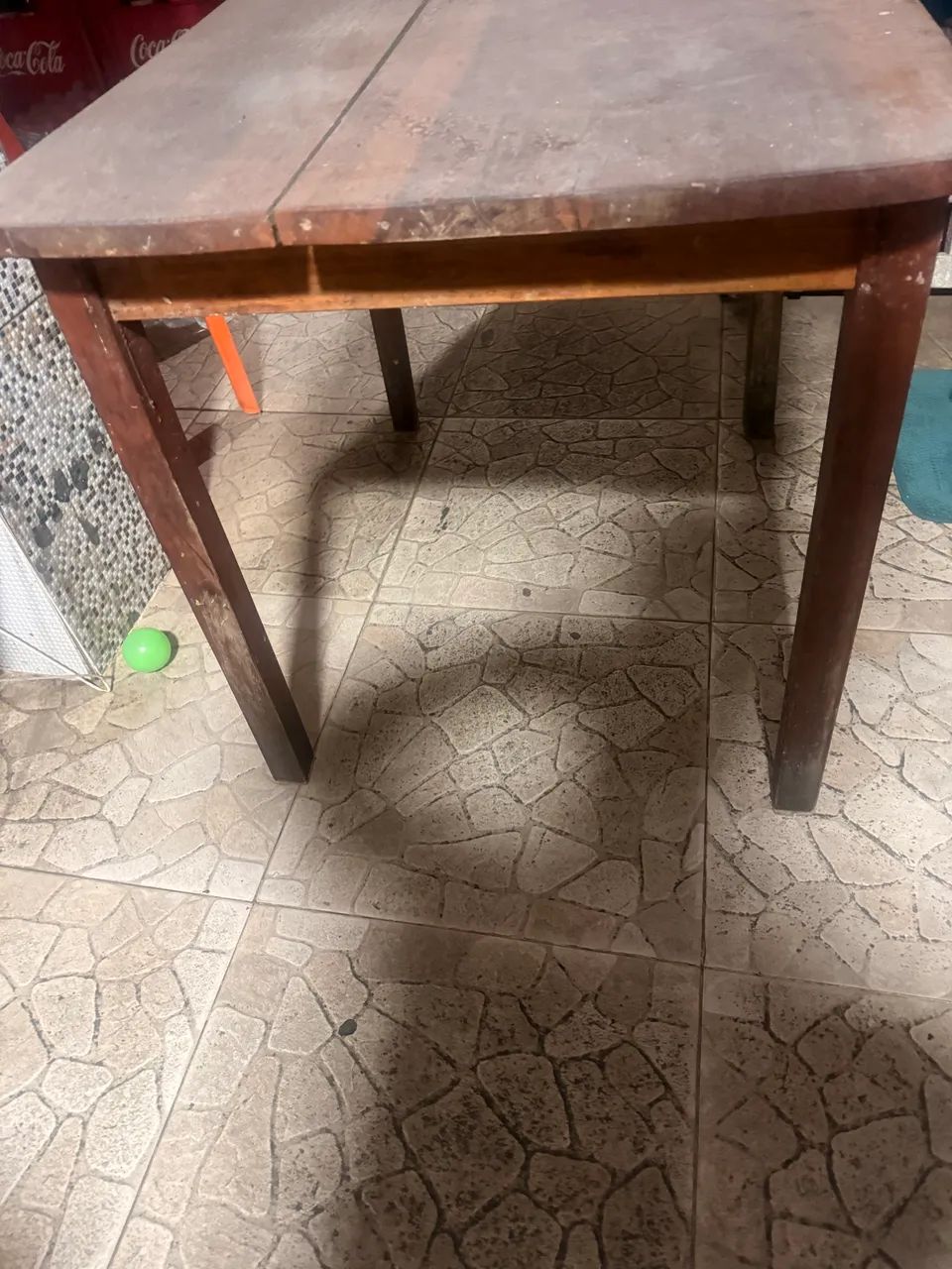 Mesa de madeira 1mts por 70