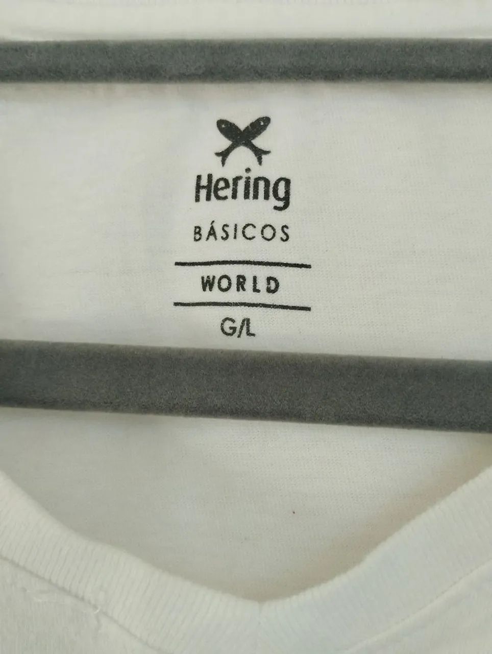 Camiseta Básica Hering Tam G - Foto 2