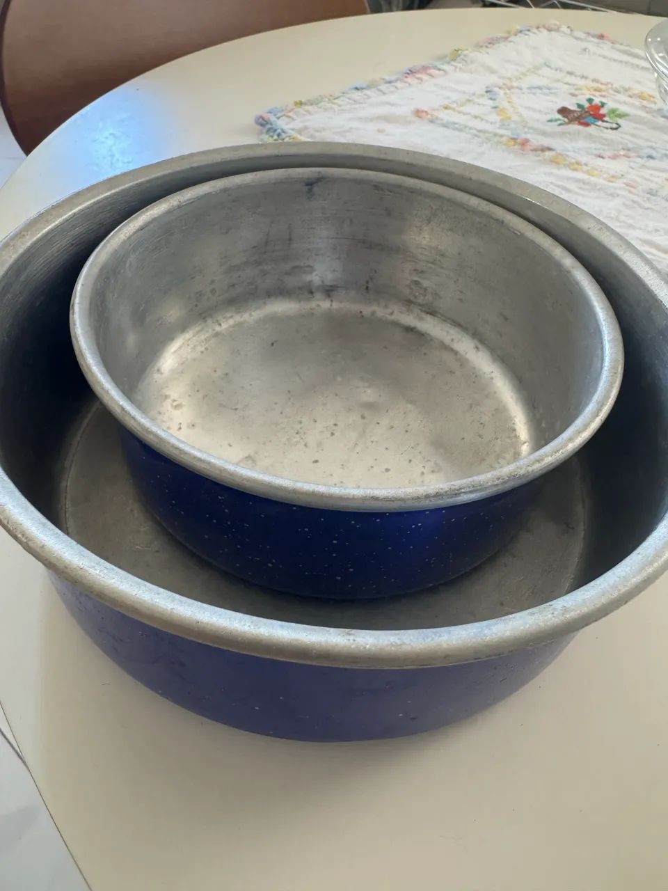 COMEDOURO PET POTES ALUMÍNIO 