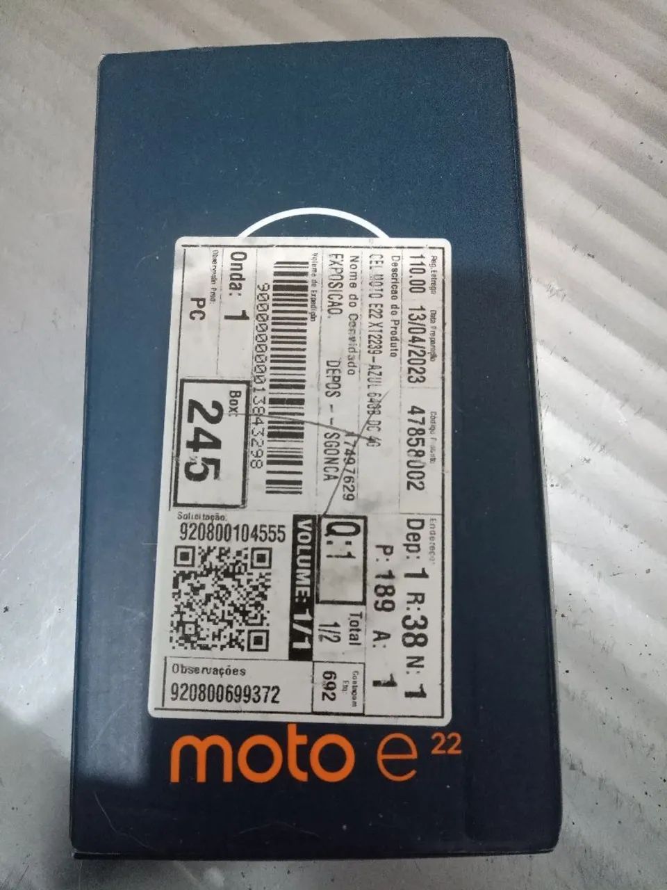 Moto E22 com defeito  - Foto 2