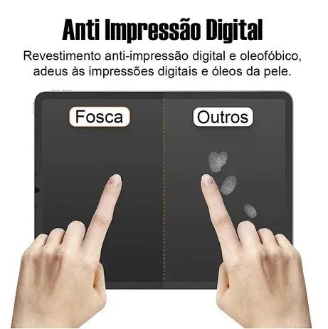 PELICULA TELA CERAMICA FOSCA iPad A16 11º Geração 2025 11 polegadas A3354 A3355 A335 - Foto 3
