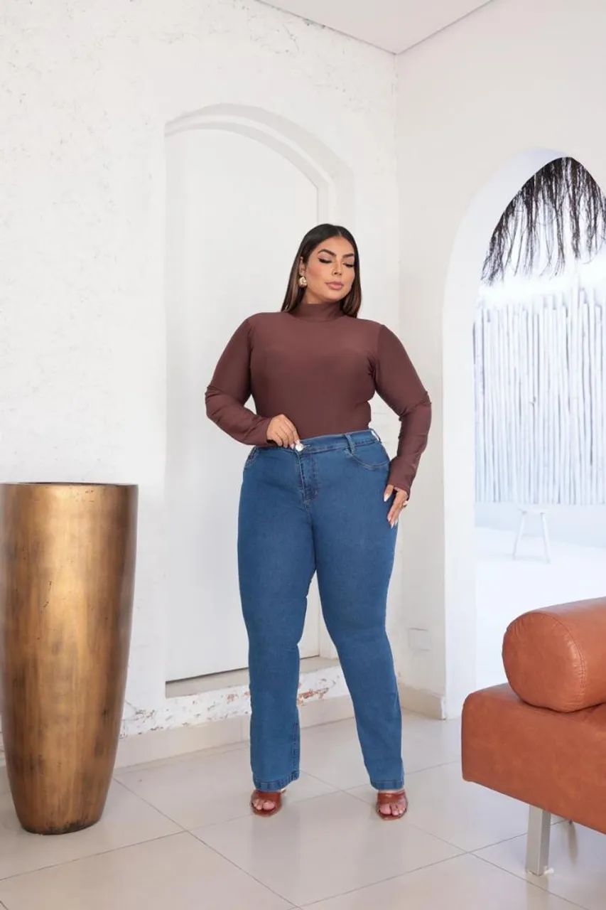 Calça jeans plus size  - Foto 3