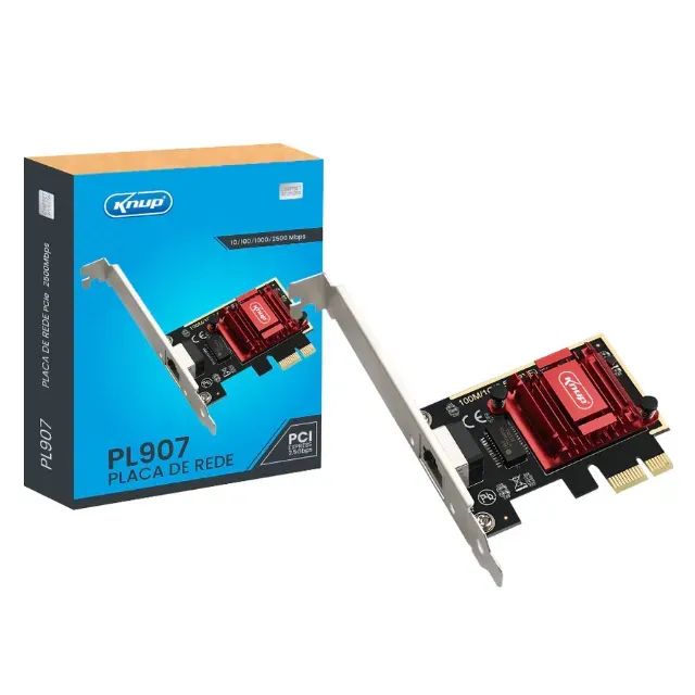 Placa de Rede para PC PCI Express RJ45 
