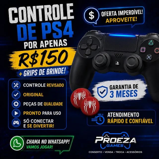 Controle de ps4 Original/Garantia/brinde