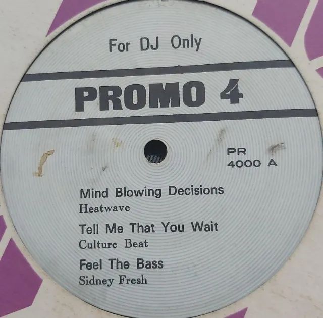 Disco de Vinil LP Promo 4 For DJ Only - Foto 3
