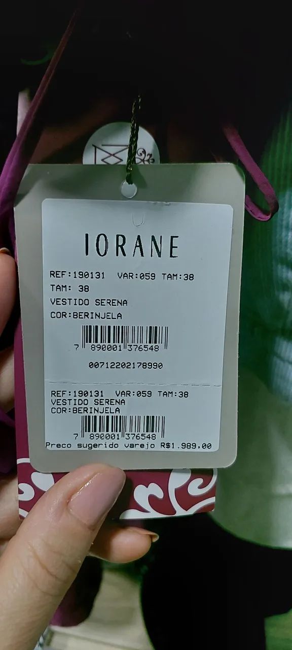 Vestido Serena na cor Beringela da Iorane - Foto 2