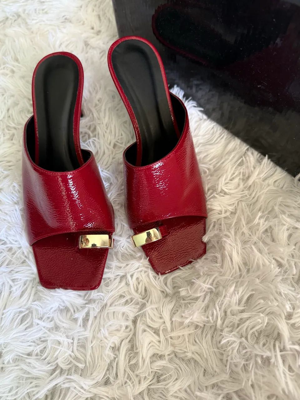 Sapato vermelho lindo  - Foto 5