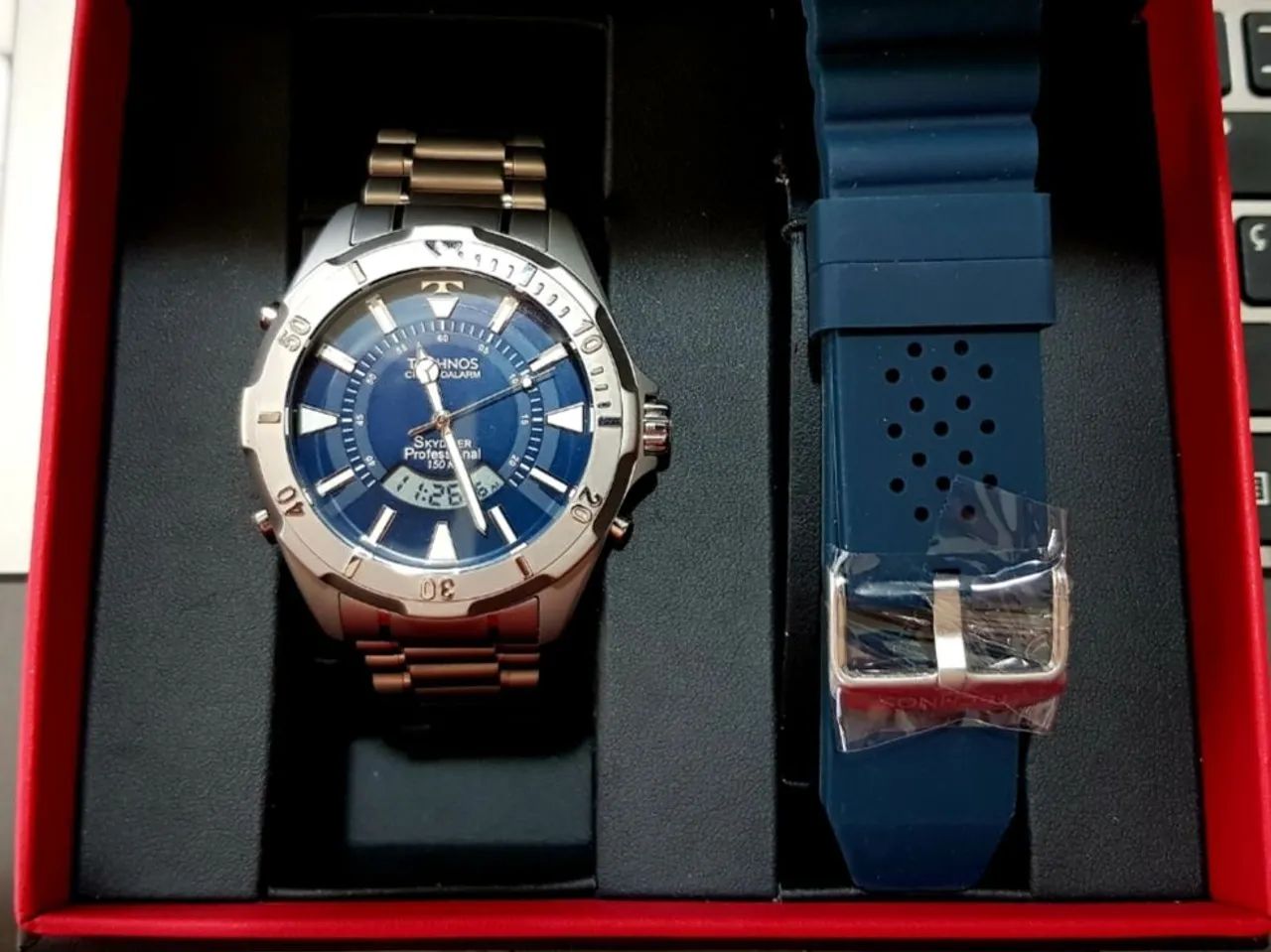 Relógio Technos Masculino Performance Skydiver Wt2050ap/t1a - Foto 5