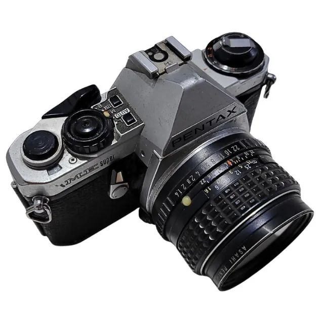 Câmera Analógica Pentax ME Super + Lente 50mm f/1.4 - Foto 4