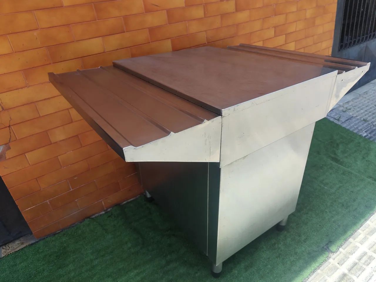Mesa industrial inox 304 self-service  - Foto 4