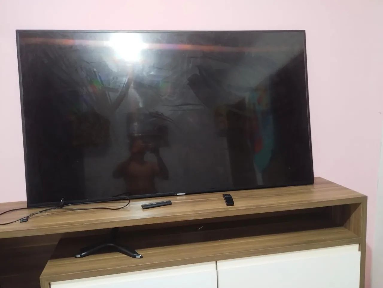 Tv Samsung 55 polegadas para retirar peças 